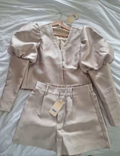 Sinead keary Chloe shorts and jacket