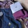 Next Baby Girl Denim dress With A Blouse & Tights.  Age 9-12 Months.  B.N.W.T. Image 2