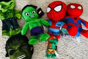 Superhero soft toys