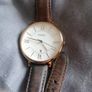 beautiful designer gold fossil watch Image 2