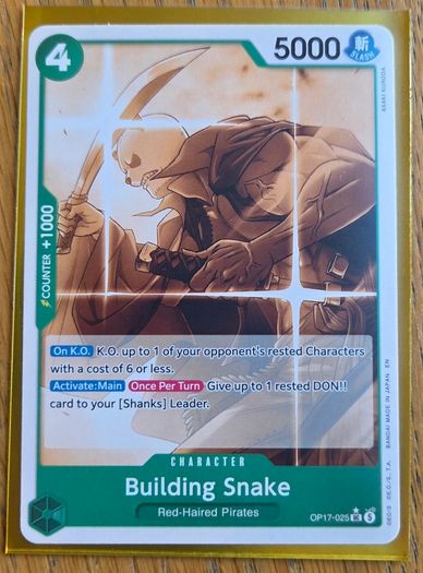 One Piece TCG OP-17 Building Snake Pandaman 025