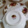 SOUP COUPES & SAUCERS x 6 Bone China Royal Albert Old Country Roses Image 4