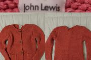 John Lewis Designer Pink Cardigan