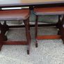 Vintage Mahogany Nest of Tables Image 3