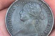 1866 Farthing Victoria
