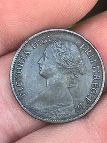1866 Farthing Victoria