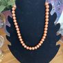 Pearl Necklace - Peach Image 4