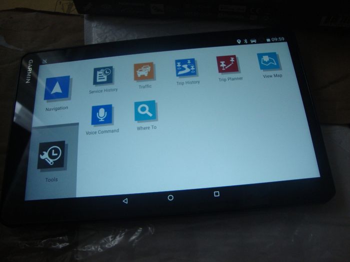 sat nav Garmin dezl LGV1000, for trucks, HGV