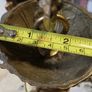 Vintage 1960 ceiling Glass Drops Murano 3 Arms Image 8
