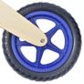 Balance Bike Wood Blue Image 3