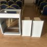 GoodHome Imandra Gloss White Freestanding Basin Cabinet Unit (60 x 82 x 45 cm) Image 2