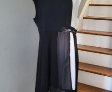 Shein black & white dress, Size 2XL / UK20