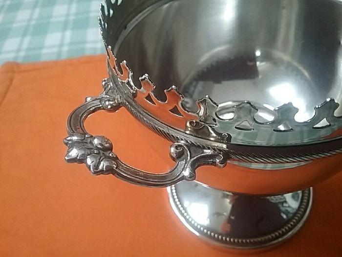 Silver Plate Bon Bon Dish