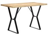 Dining Table 120x60x76 cm Solid Mango Wood
