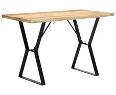 Dining Table 120x60x76 cm Solid Mango Wood