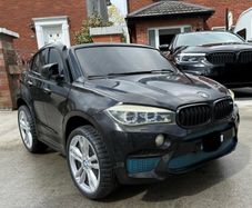 Kids electric car BMW Black m sport x6 Two Seater