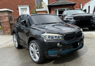 Kids electric car BMW Black m sport x6 Two Seater