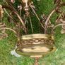 Vintage 6 arm brass chandelier Image 7
