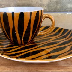 Jff Arklow Studio Pottery 1964 coffee snack set John ffrench
