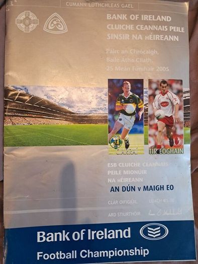 GAA Programmes X 3