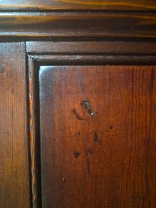 19 century bathroom cabinet