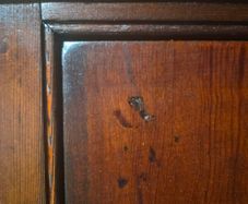 19 century bathroom cabinet