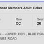 4 Man United vs Leeds United tickets Image 2