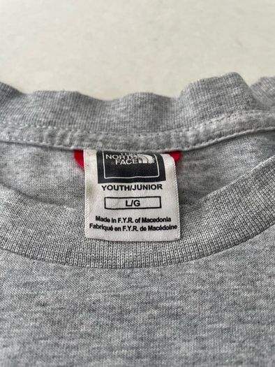 The North Face kids grey tshirt