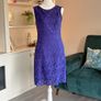 Red Chilli Purple Sleeveless Dress - Size UK 10 Image 4