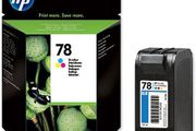 HP 78 Tri-Color Ink Cartridge (C6578A), 38ml, Vibrant Color Output