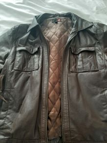 mens leather jacket