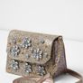 Brand new river island gold glitter should bag Image 2