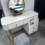 Dressing  table new with stool and led mirror Image 2