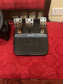 logitech steering wheel ,pedals ,gear stick