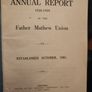 Thirty- Eight Annual Report 1938-1939 Of The Father Mathew Union. Paperback In Good Condition. Image 4