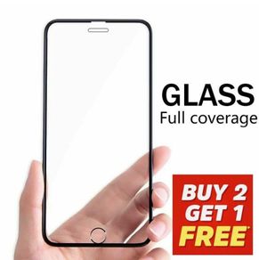 Full Tempered Glass Screen Protector for iPhone 7, 8, SE 2020, Display Saver