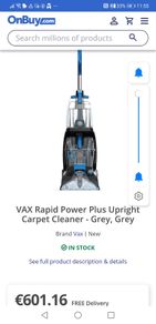 Vax  power rapide. Used but in perfect working order.