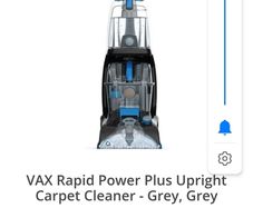 Vax  power rapide. Used but in perfect working order.