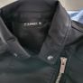 Dunnes Stores faux leather black biker jacket Image 3