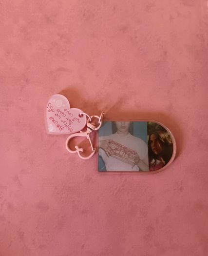 2 Olivia Rodrigo You Seem Pretty Sad For A Girl So In Love Era Acrylic Keyrings - The Cure & Album Cover Designs.