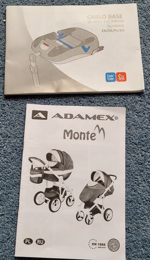 Adamex 3in1 stroller set