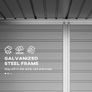 Galvanised Steel Shed Image 3
