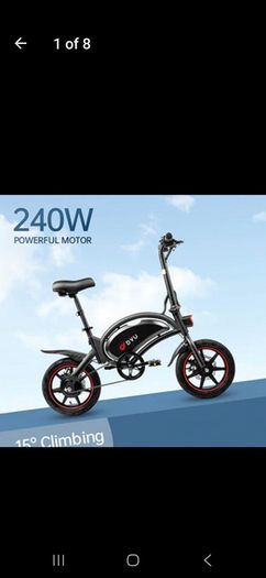 DYU D3F Electric folding bike