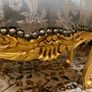 Lovely Pair of Gilt Wood French Chairs Image 2
