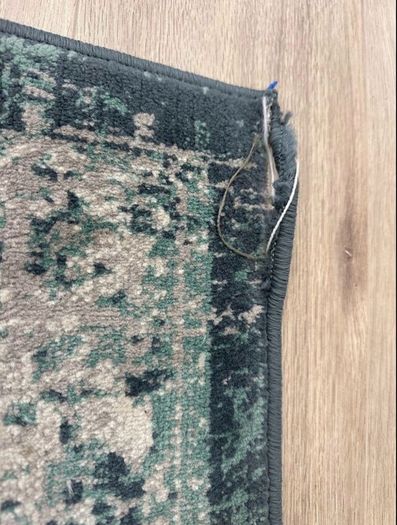 Ikea Vonsbak Teal Rug / Runner