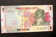 Sierra Leone.2022.One Leone.Uncirculated Banknote.