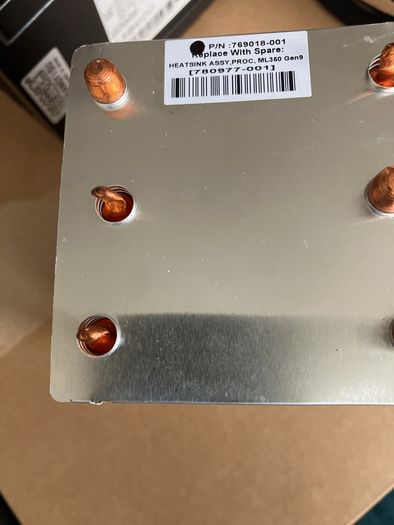 Hpe Proliant Ml110 Gen9 Heatsink