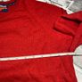 Superdry Mens V-Neck Jumper Size Large Red Image 6