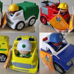 Go Play! Push Along Vehicles with Figurines