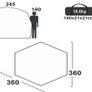 Pop Up Gazebo Tent for 4-6 Persons Family Tent Floor Pan Waterproof Image 3